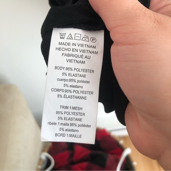 Black Mesh Michael Kors Dress - Picture 4 of 7